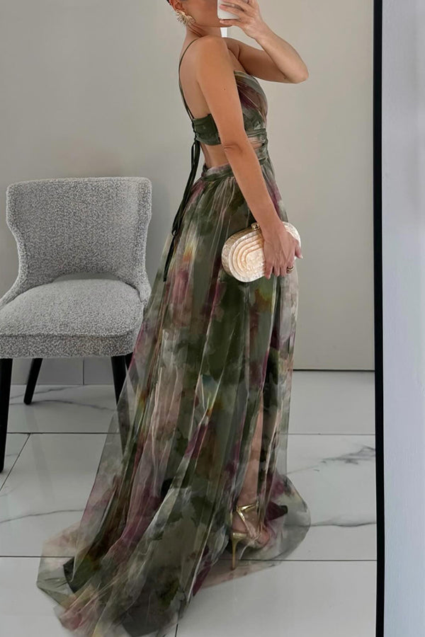 Giselle - Enchanting Floral Maxi Dress