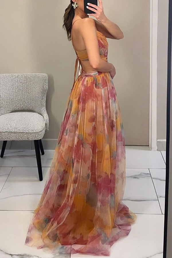 Giselle - Enchanting Floral Maxi Dress