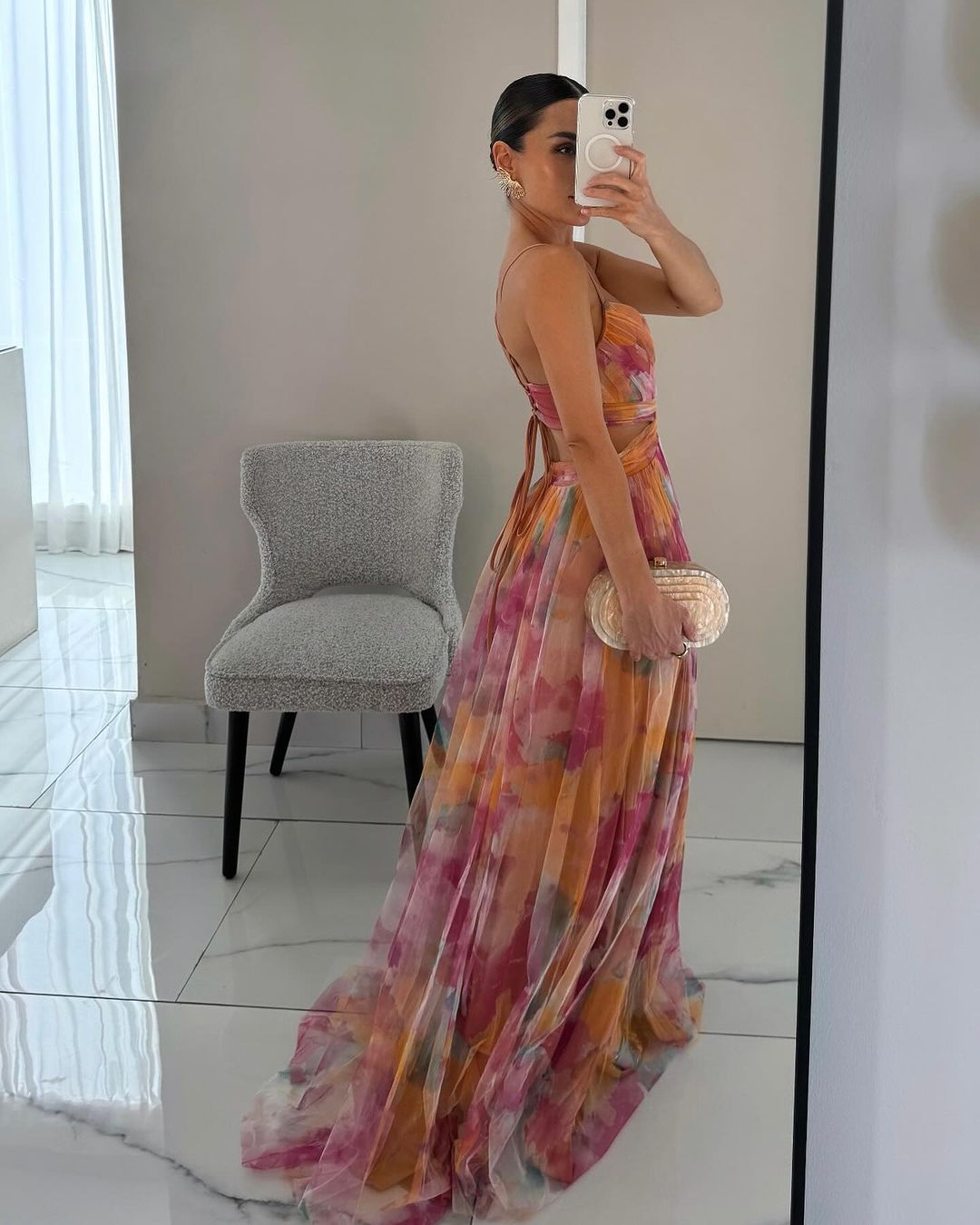 Giselle - Enchanting Floral Maxi Dress