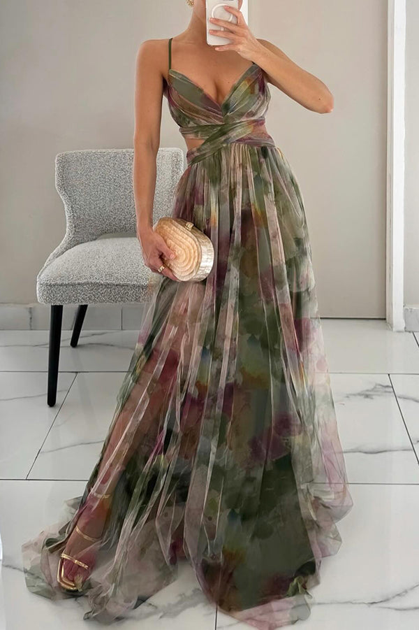 Giselle - Enchanting Floral Maxi Dress