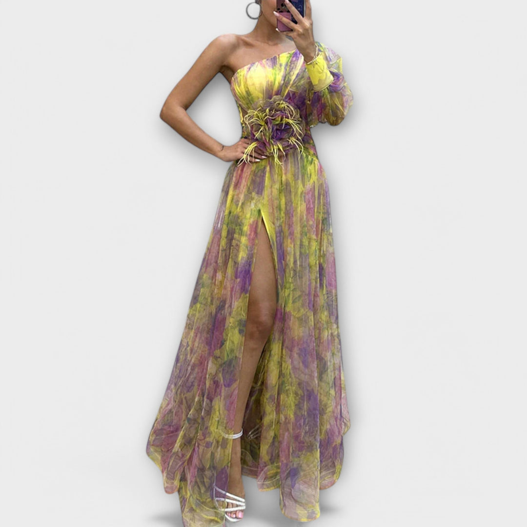 Ava | Elegant Split Dress