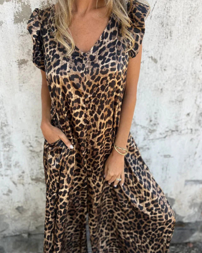 MARMARELA – Effortless V-Neck Jumpsuit