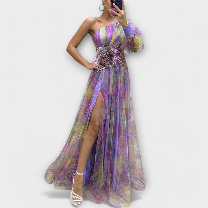 Ava | Elegant Split Dress