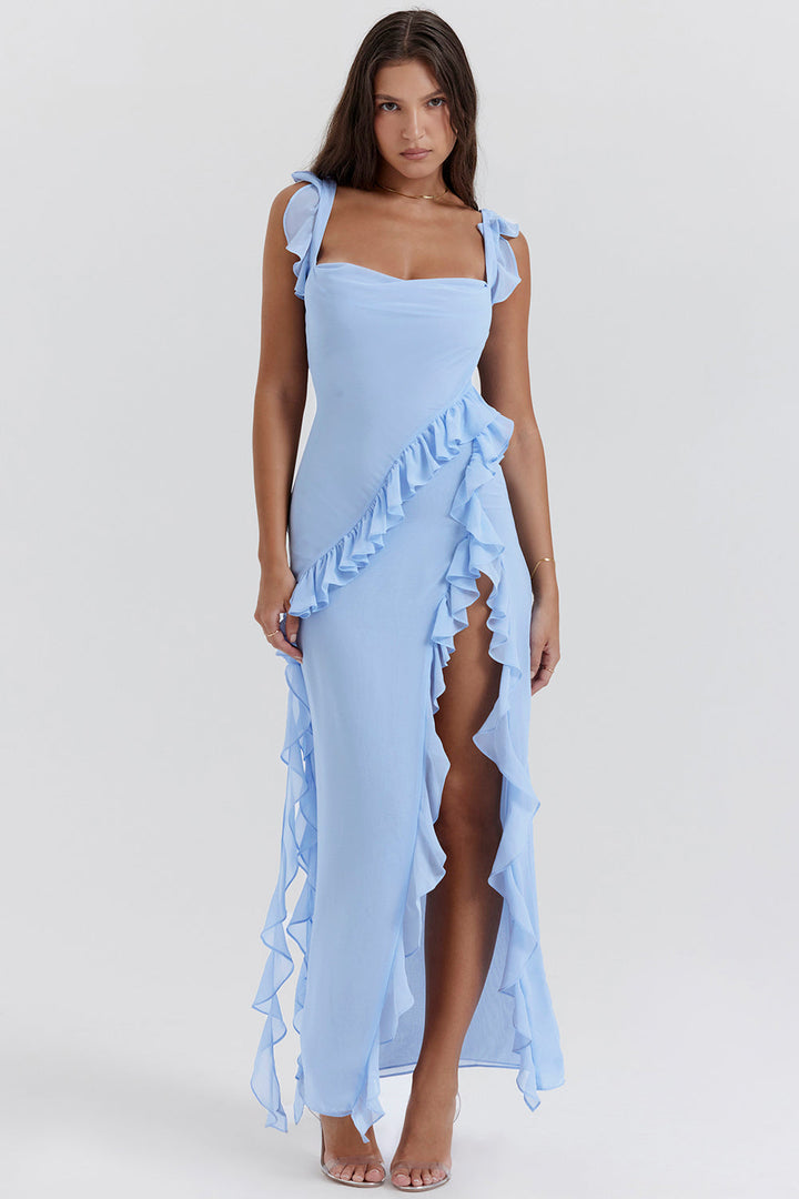 Aurelia – Ruffle Maxi Dress